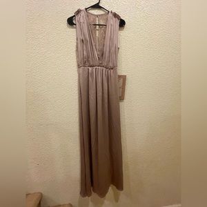 H&M long eveing dress for date night！